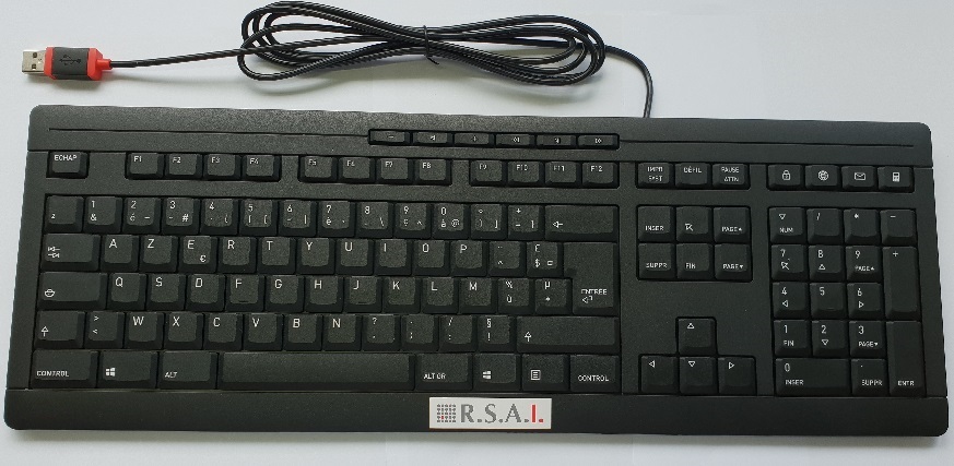 Clavier Azerty renforcé – RSAI, spécialiste mécatronique et systèmes  embarqués en milieux sévères